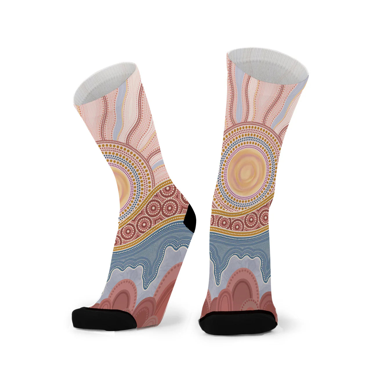 Socks Sunset Healing