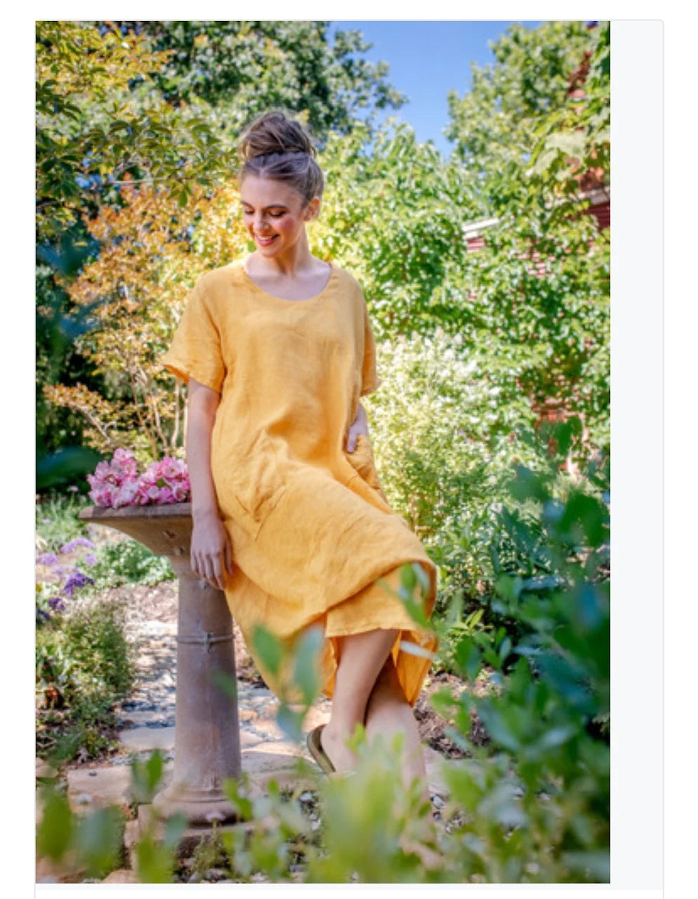 Primavera dress Mustard