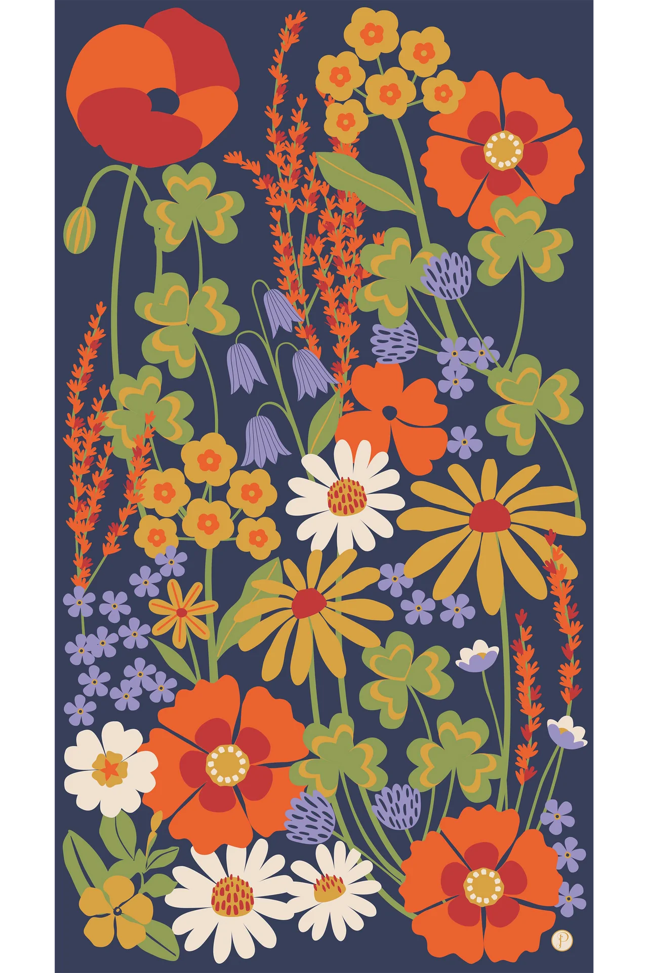 Scarf - Nordic Meadow