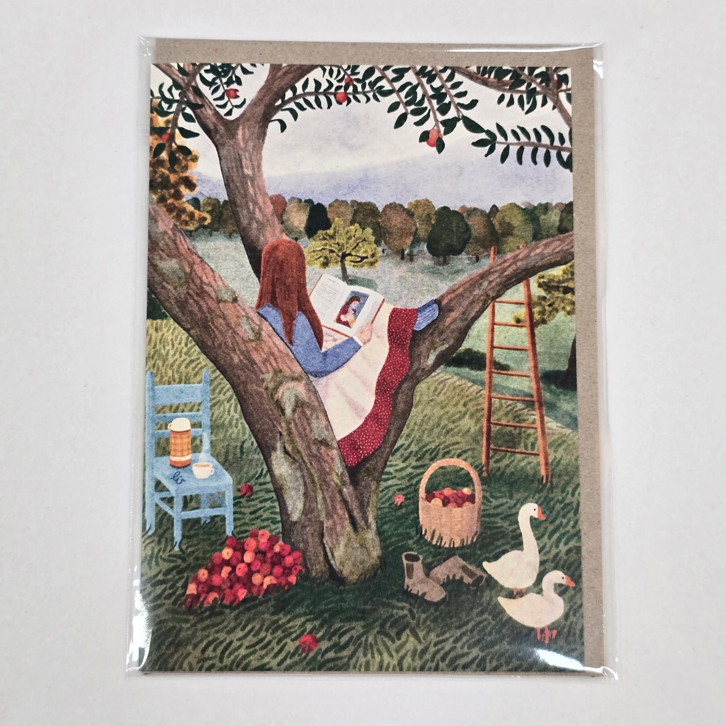 Nuovo Card - Reading in the Tree