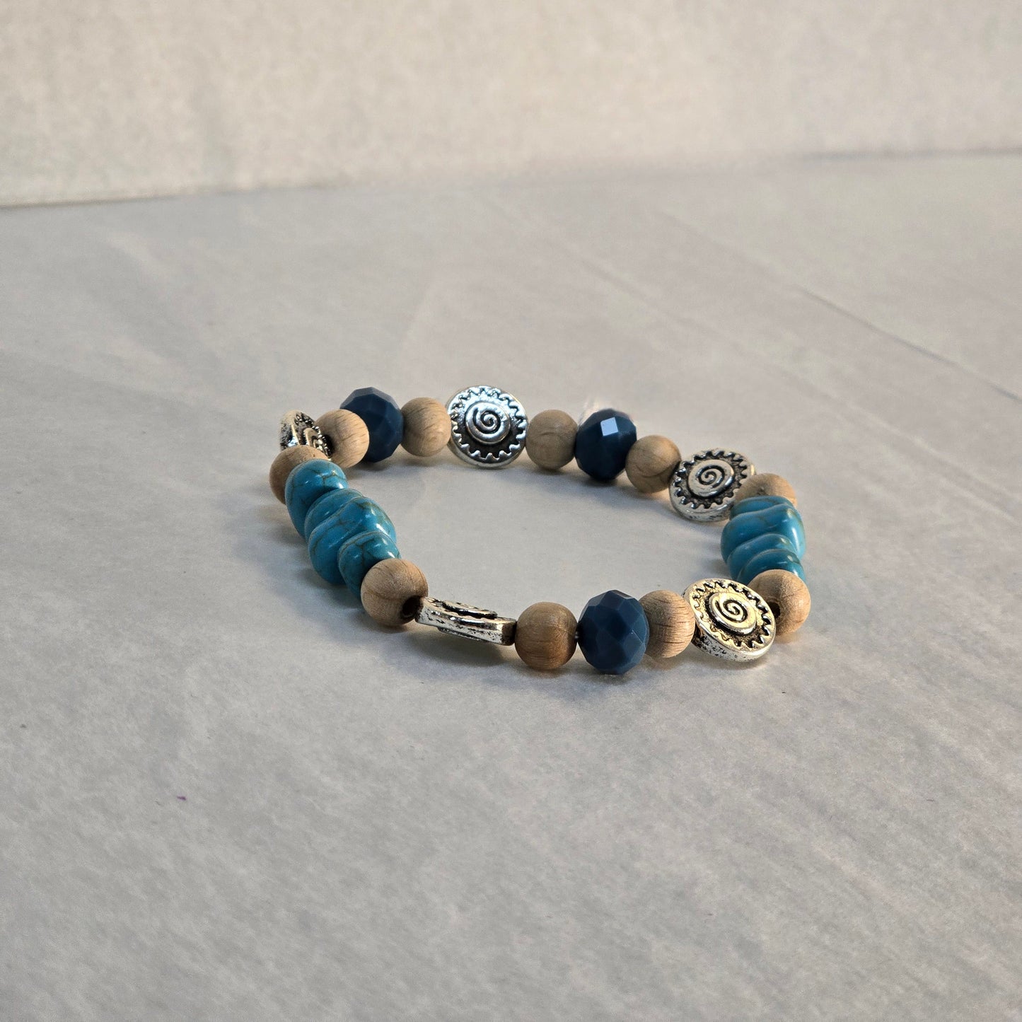 Zen Bracelet silver shell