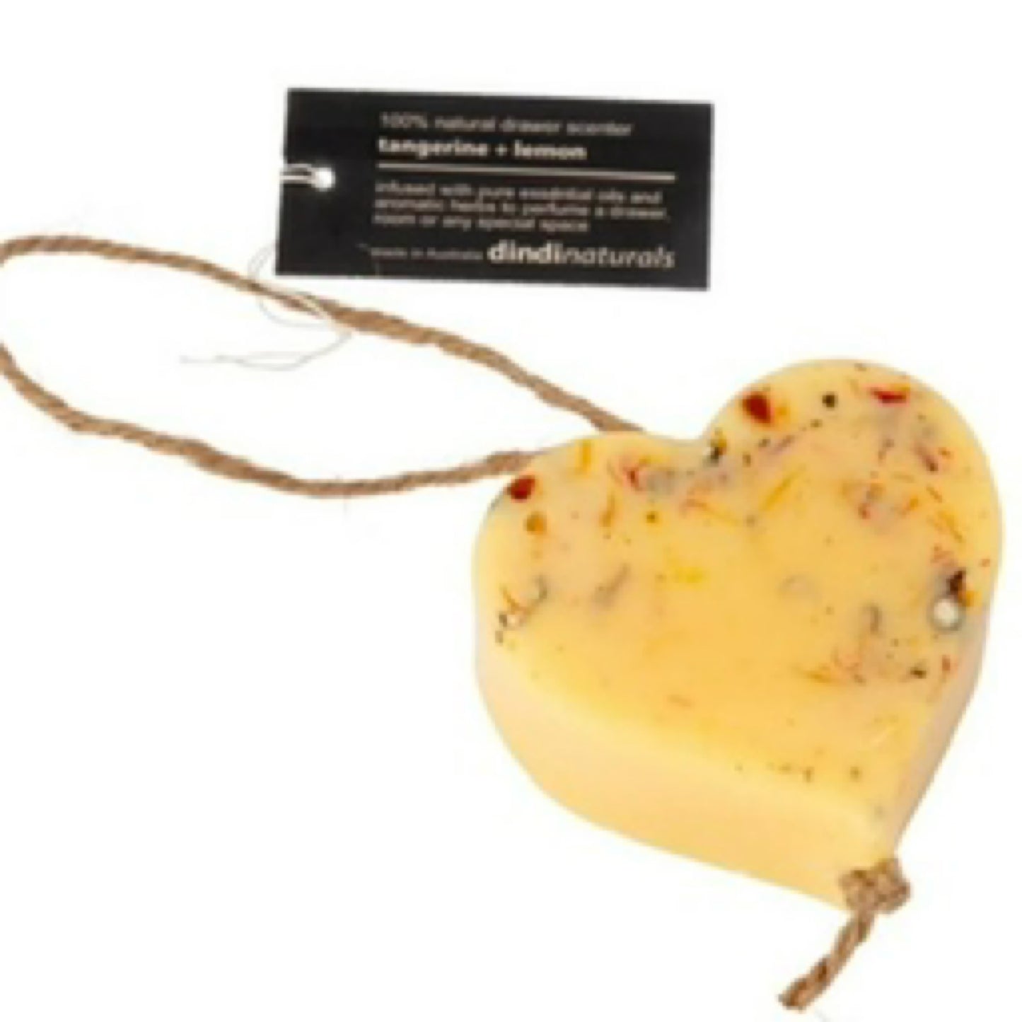 Wax Heart Tangerine & Lemon