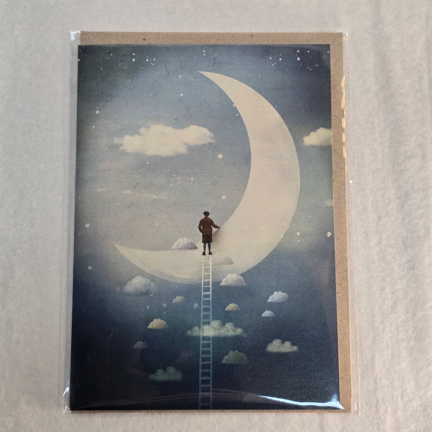 Nuovo Card - Stairs to the Moon