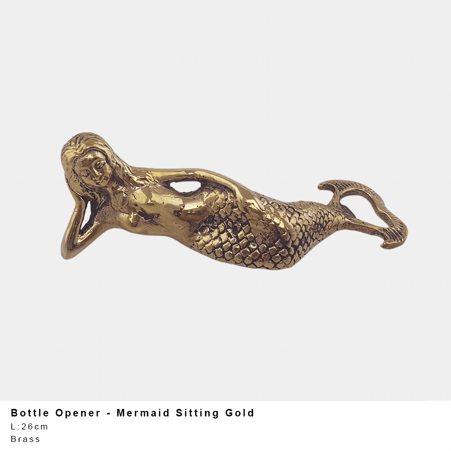 Mermaid Bottle Opener Sitting