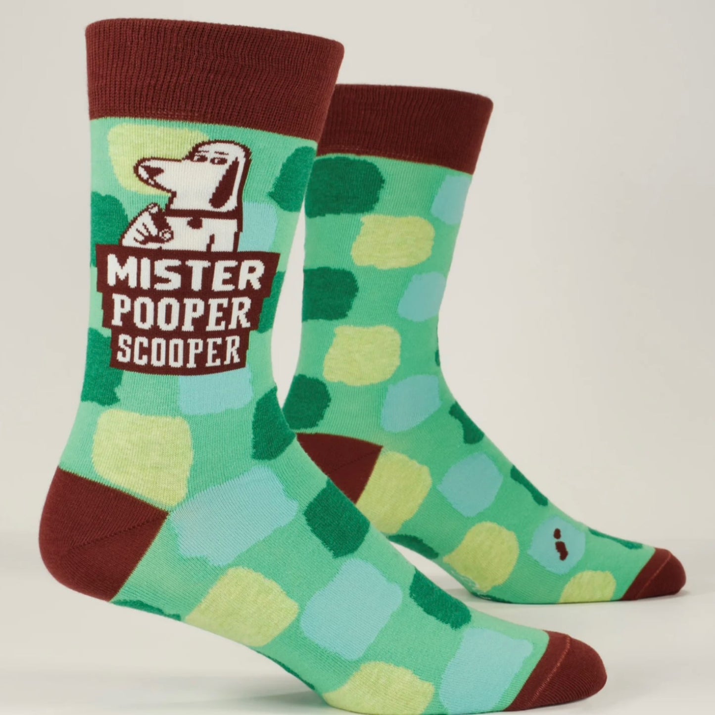 Blue Q Mr. Pooper Scooper Socks