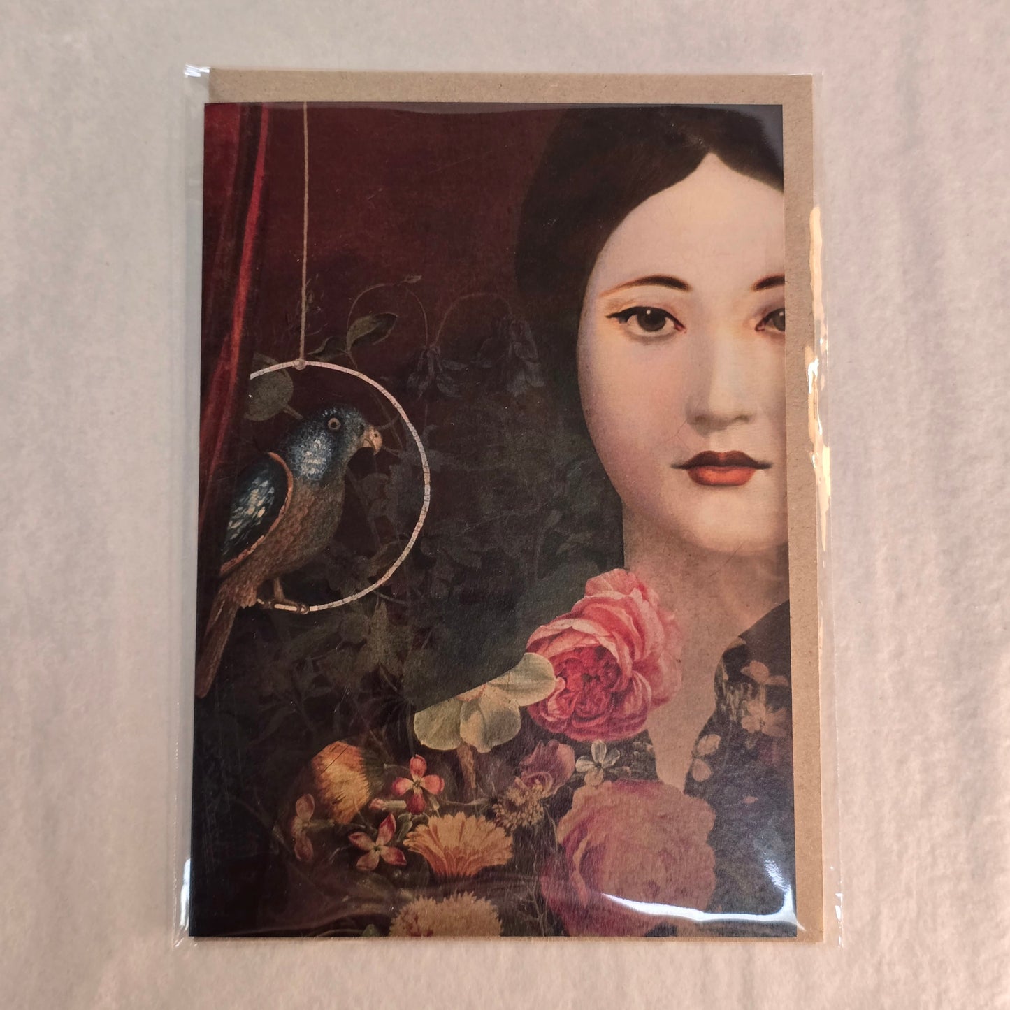 Nuovo Card - Blue Parrot