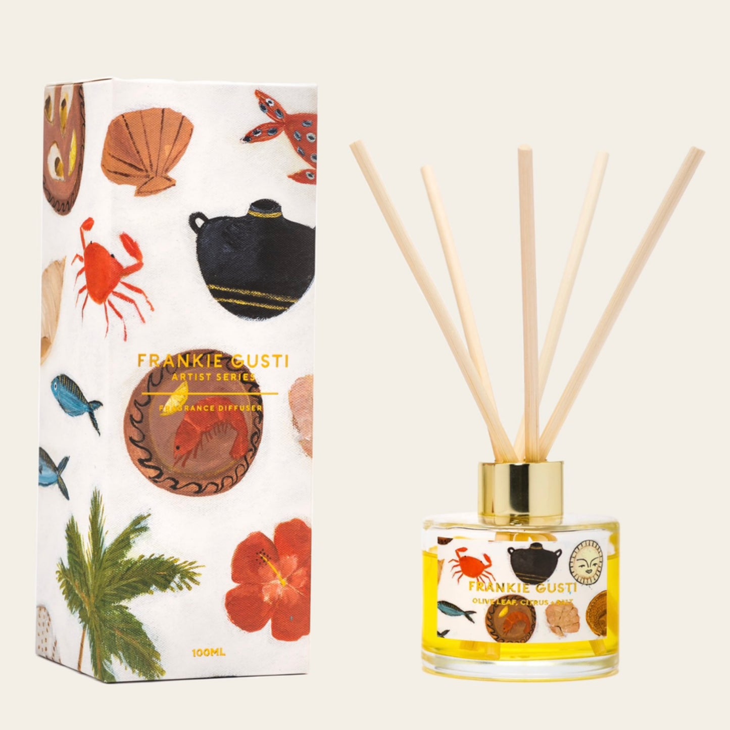 Olive Leaf Citrus & Salt Diffuser