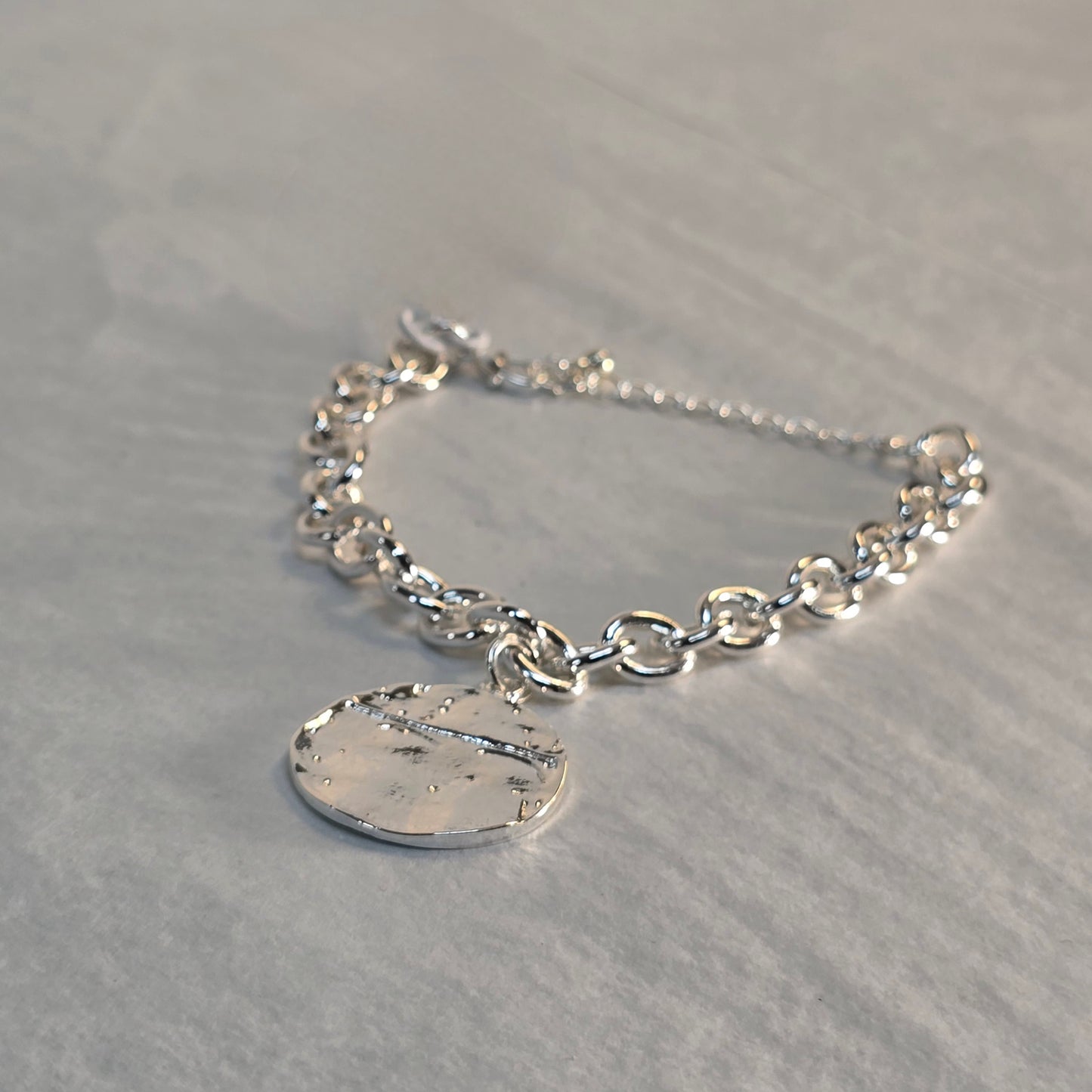 Silver Gemma Bracelet