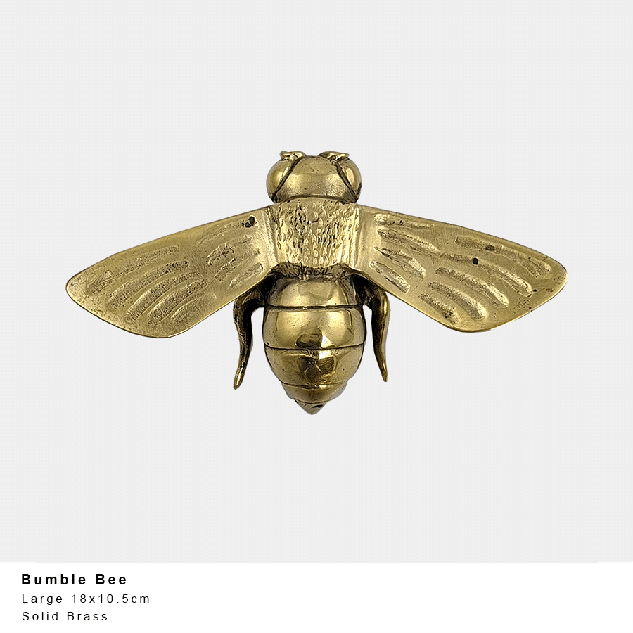 Brass Bumble Bee Gold Large