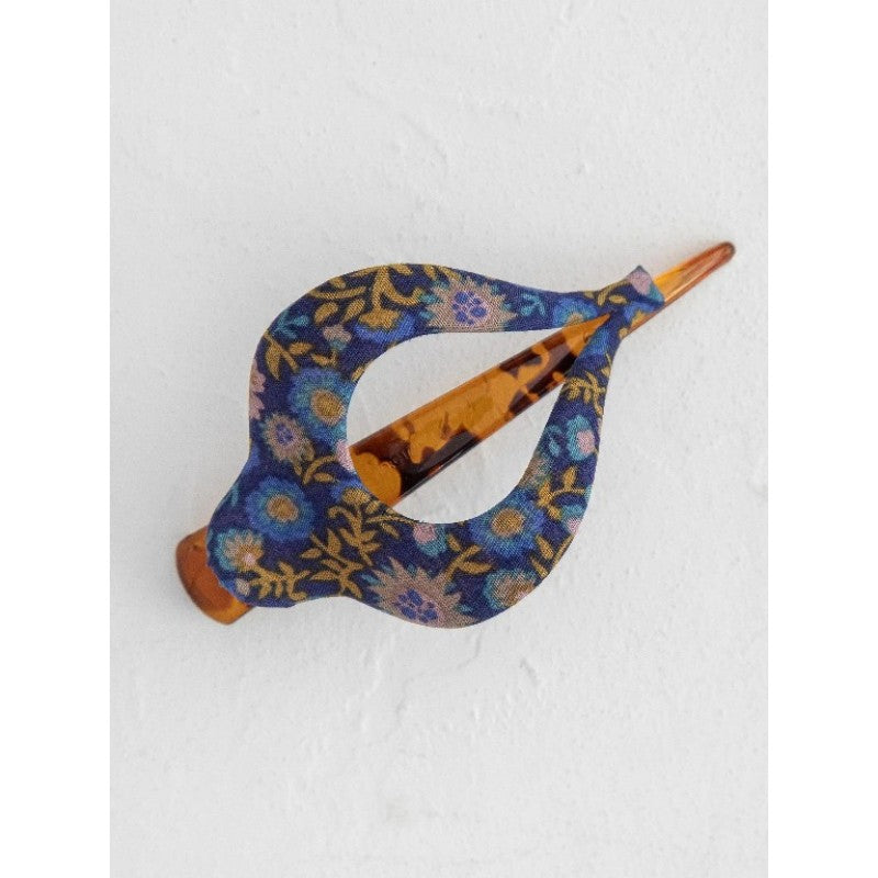 Boho Clip Indi Green Floral