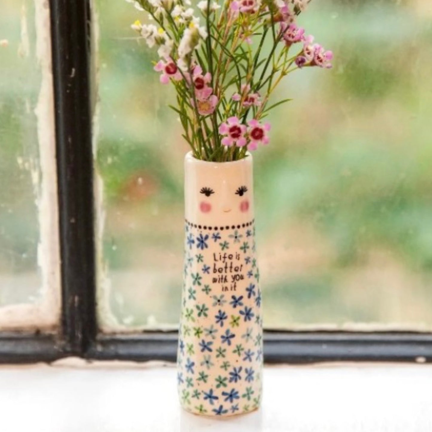 Folk Friend Bud Vase Life Is Better