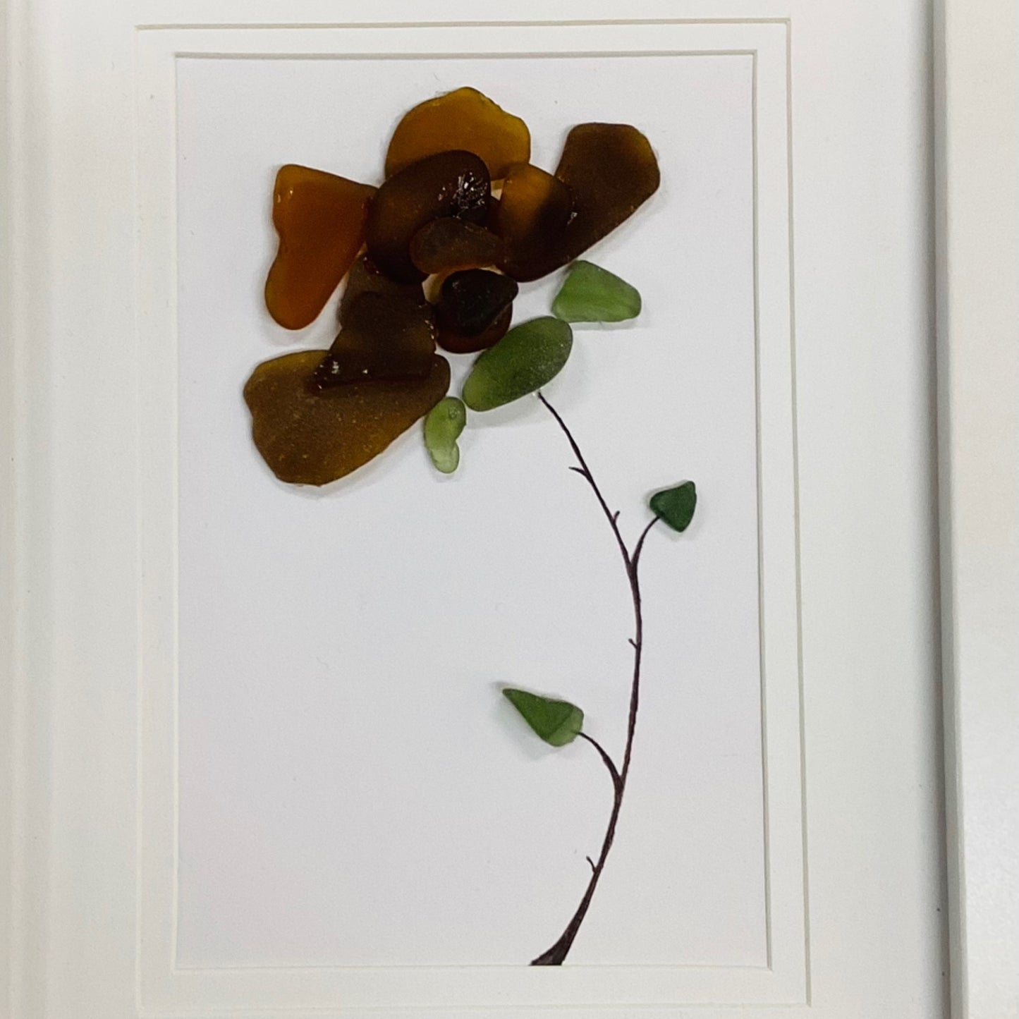 Flower Artwork Glass