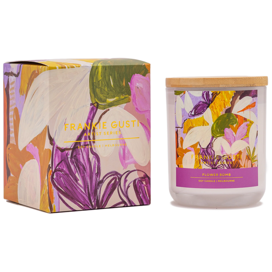 Artist Series Candle - Flower Bomb