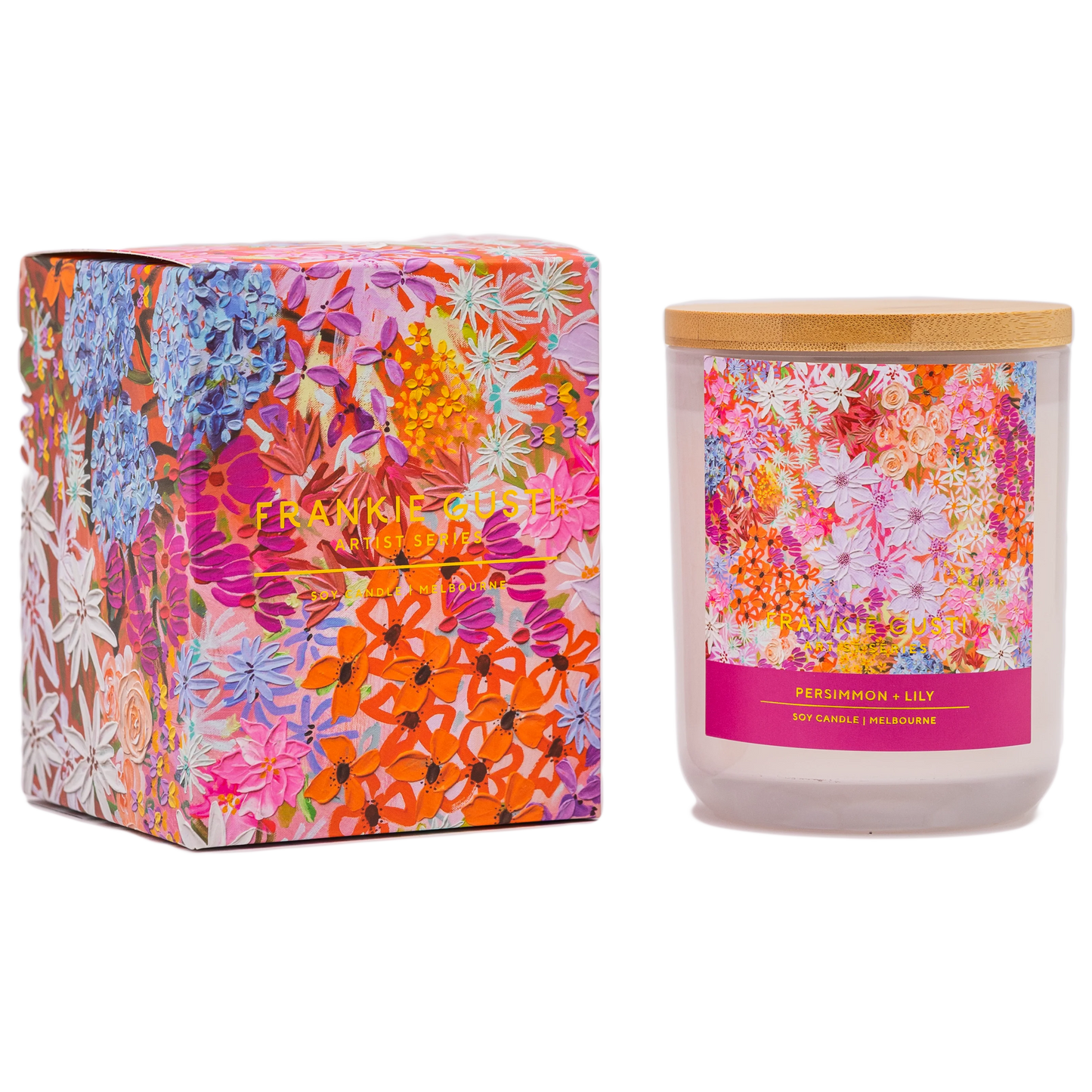 Artist Series Candle - Persimmon and Lily