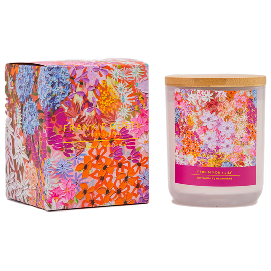 Artist Series Candle - Persimmon and Lily