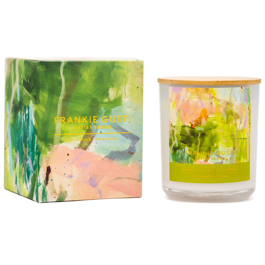 Artist Series Candle - Pistachio and Salted Coconut