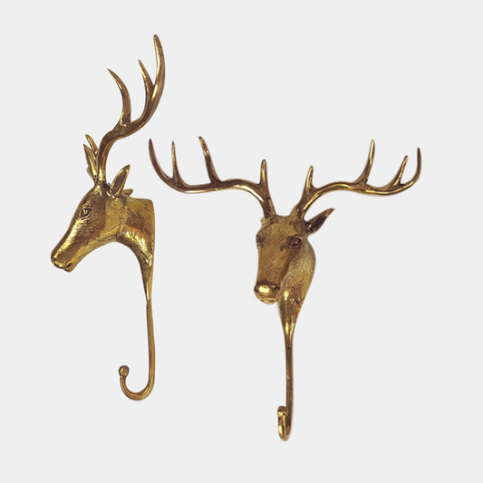 Hook Stag Gold