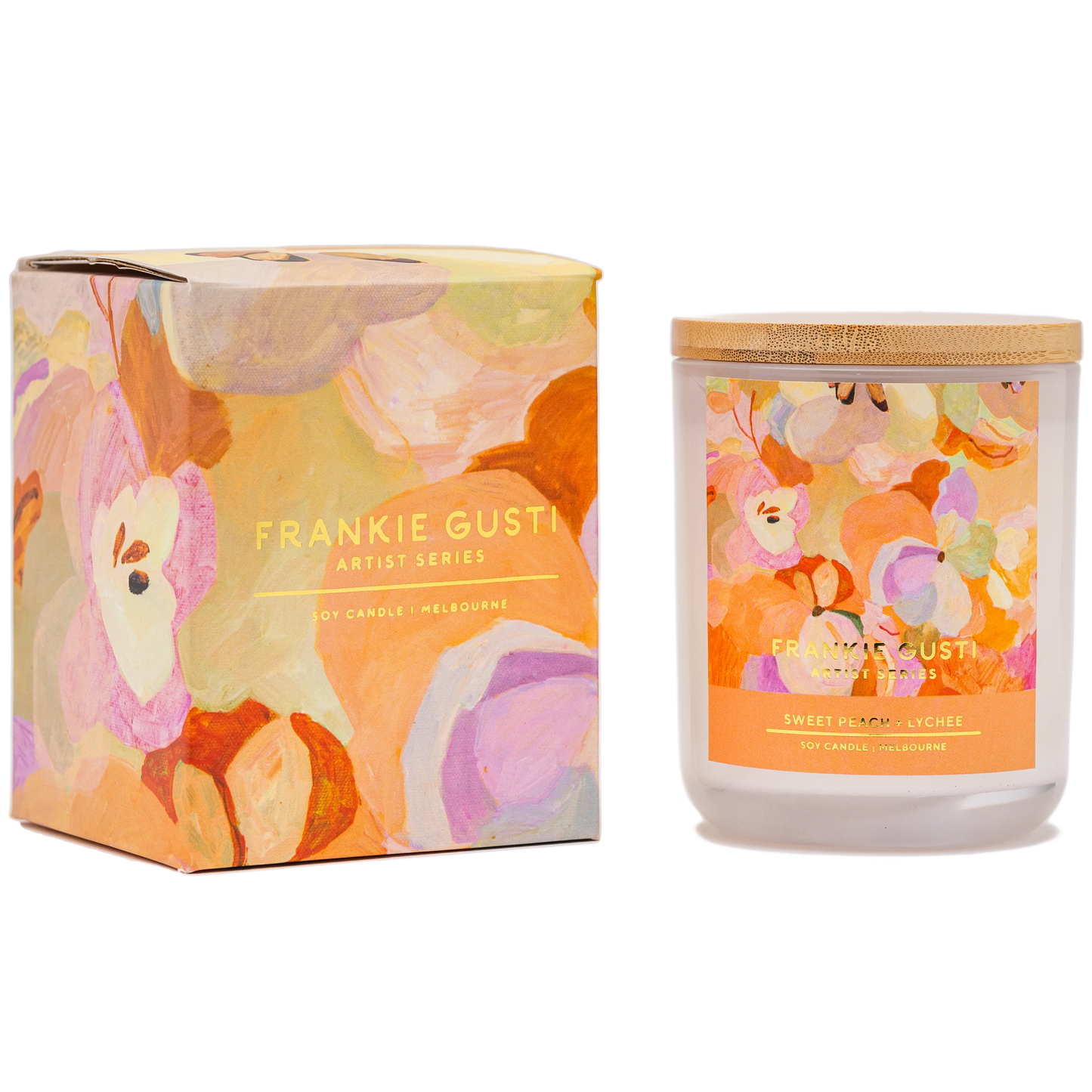 Sweet Peach & Lychee Candle