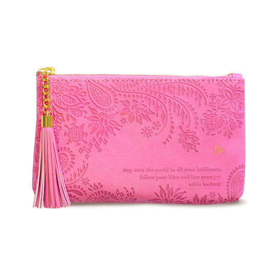 Rose Quartz Essentials Purse with Pouch