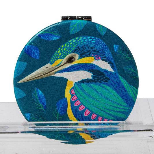 Kingfisher Two-sided Compact Pocket Mirror