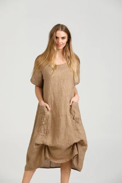 Primavera Dress Latte