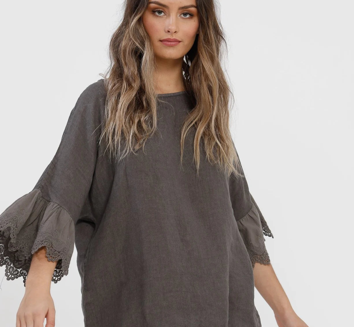 Ellie Top Charcoal