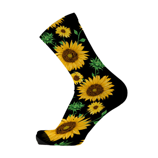 Socks Sunflower Bloom