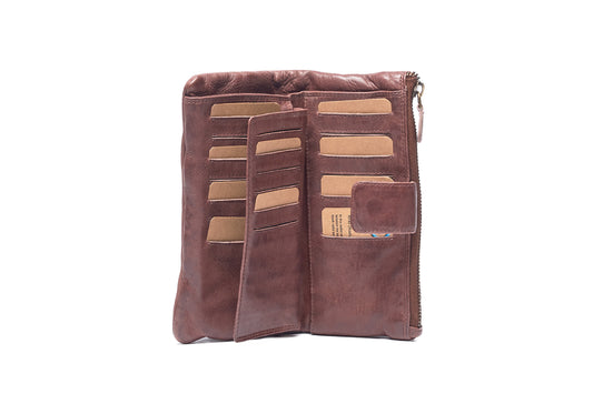 Daisy - Ladies Large Wallet - Brown
