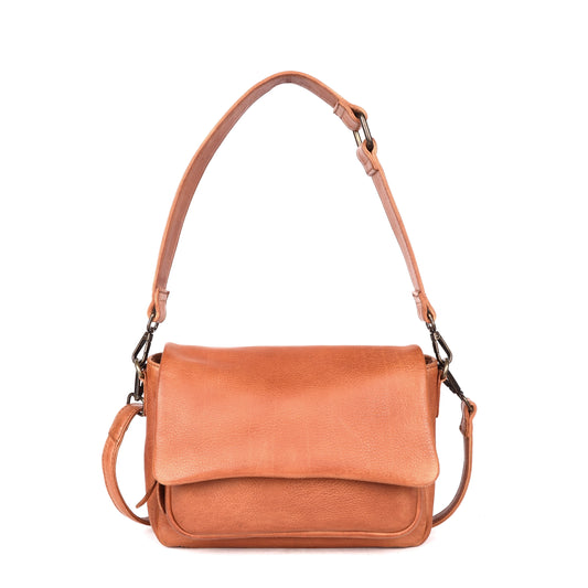 Leigh Cross Body - Shoulder Bag Cognac