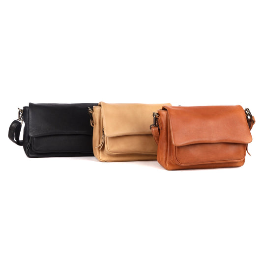 Leigh Cross Body - Shoulder Bag Black