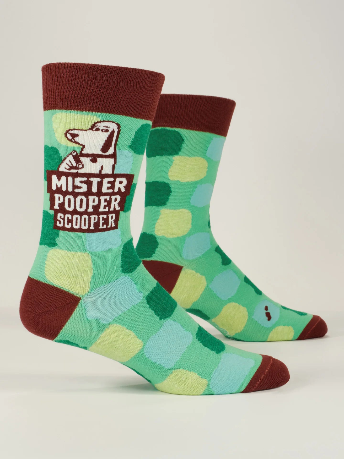Blue Q Mr. Pooper Scooper Socks