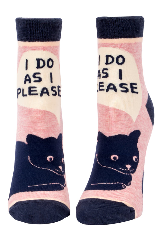 Ankle Socks - I Do as I Please