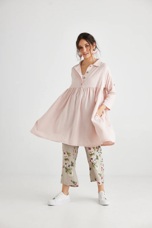 Trelise Dress Blush Pink