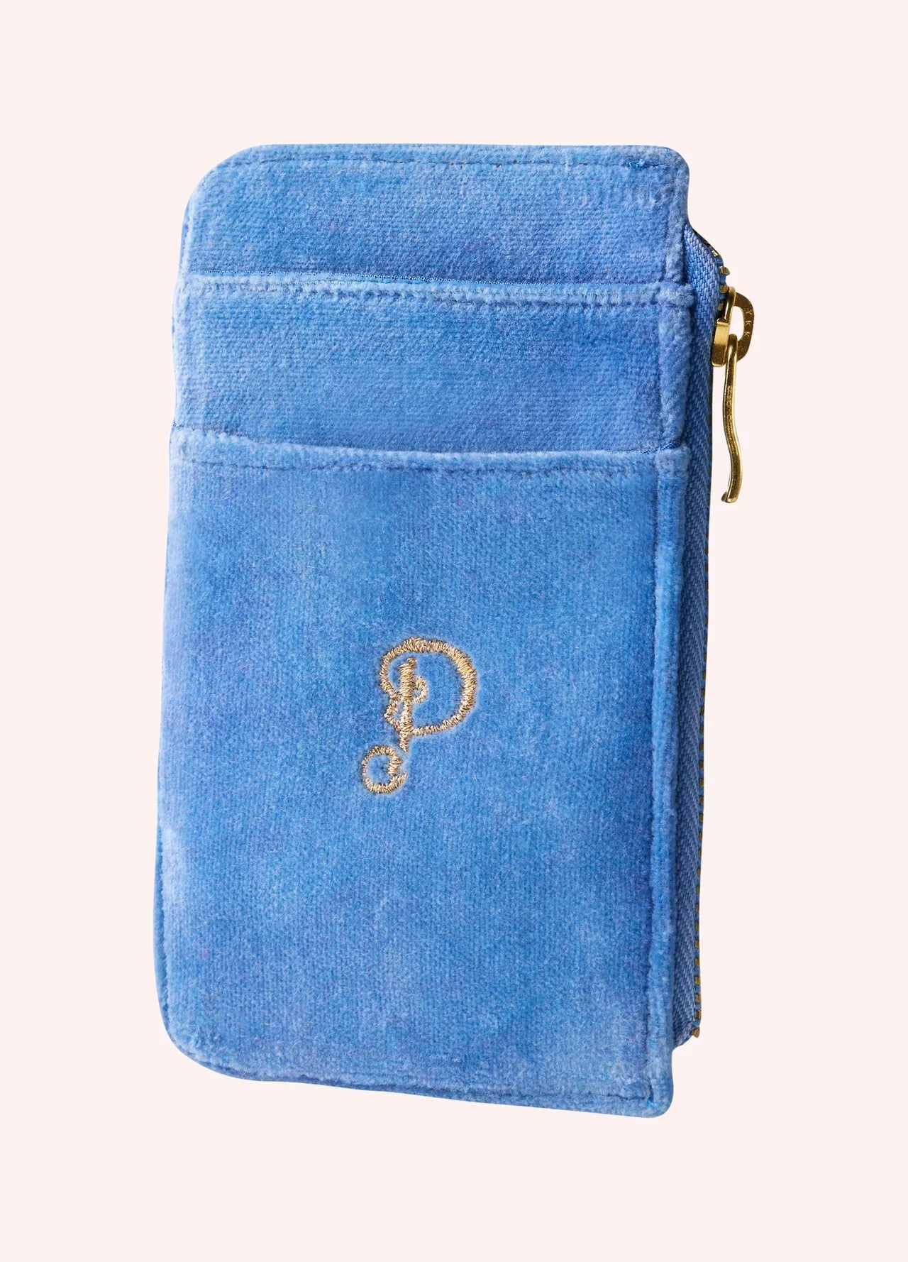 Seafaring Crab Velvet Card Holder