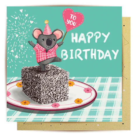 CARD - Lamington Koala