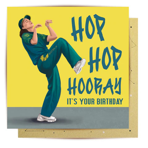 CARD -Hop Hop Hooray