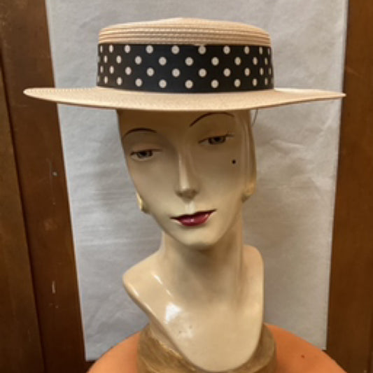 Pretty Woman Polka Dot Hat