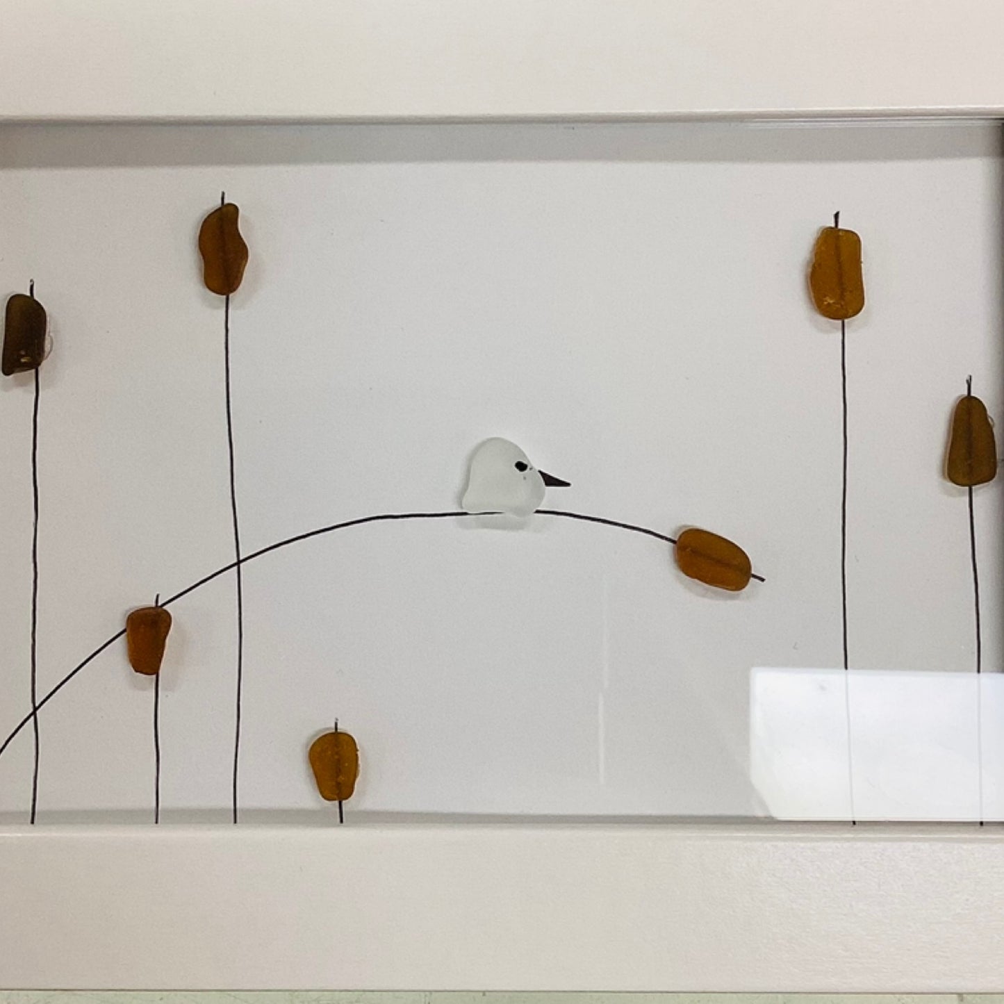 3 Little Birds Glass Artwork