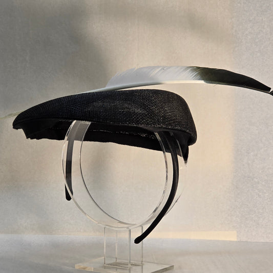 Magpie Feather Fascinator