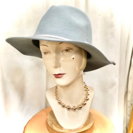 Helicon Fedora Blue Agave Wool Felt Hat
