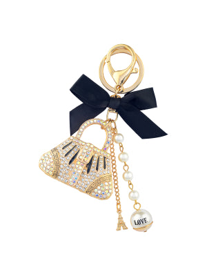 Key Ring - Black Bag