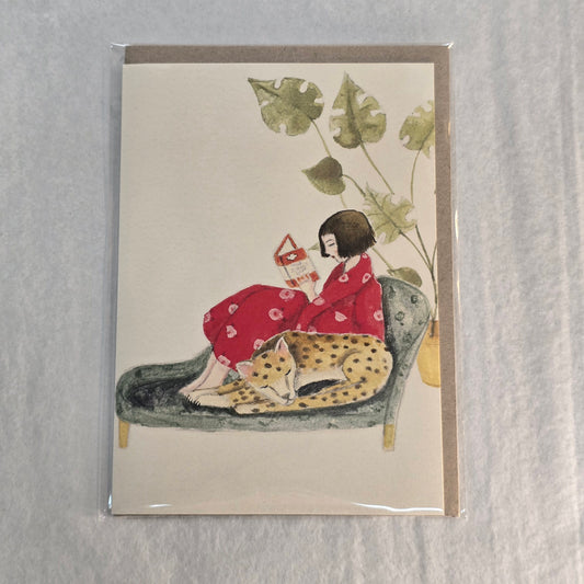 Nuovo Card - Red Kimono