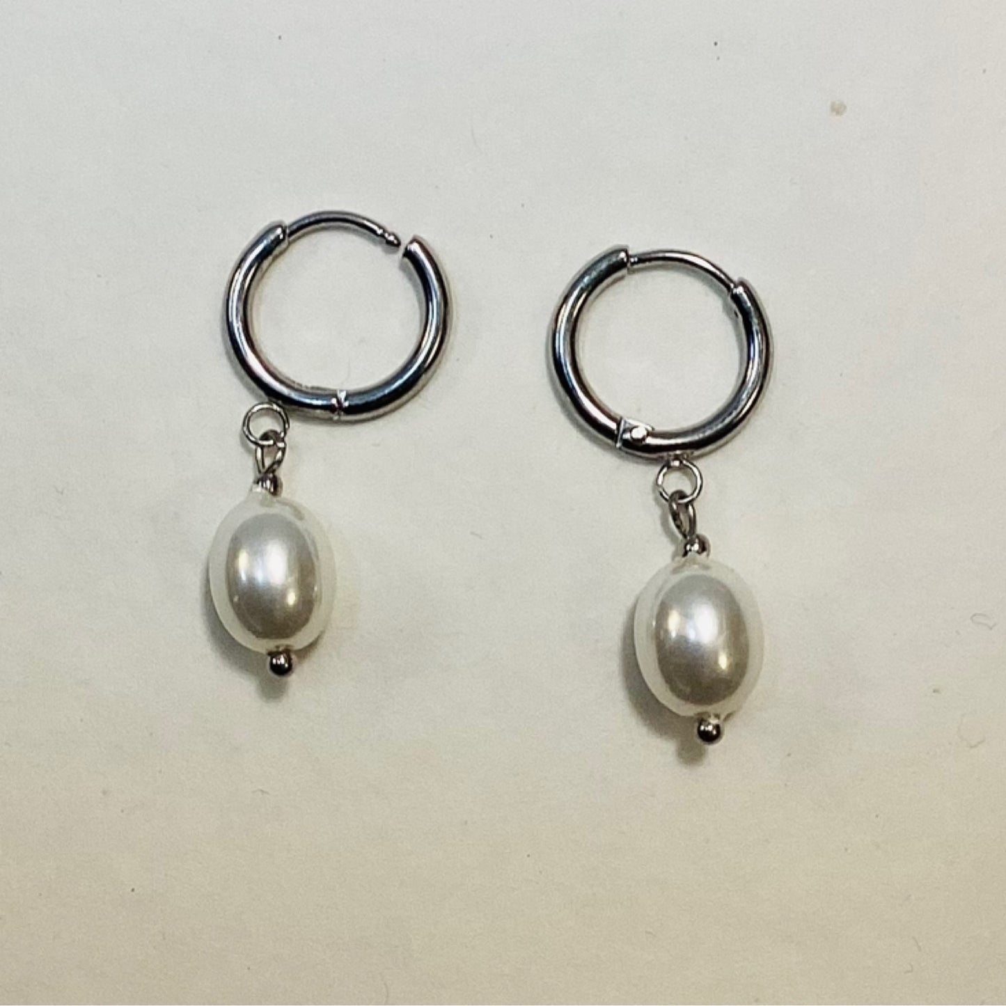 Elegant Silver Hoop Earrings