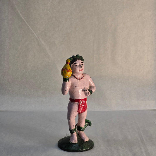 Vintage Island Man in Steel