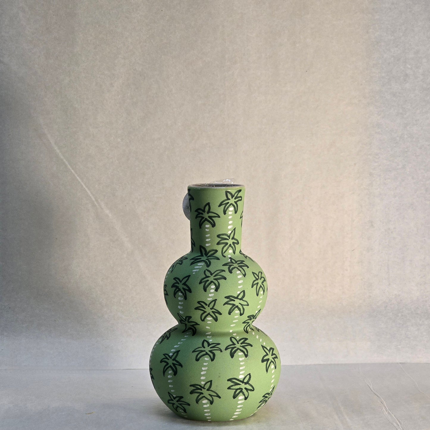 Little Green Palm Vase