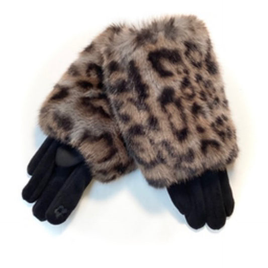 Leopard Print Gloves