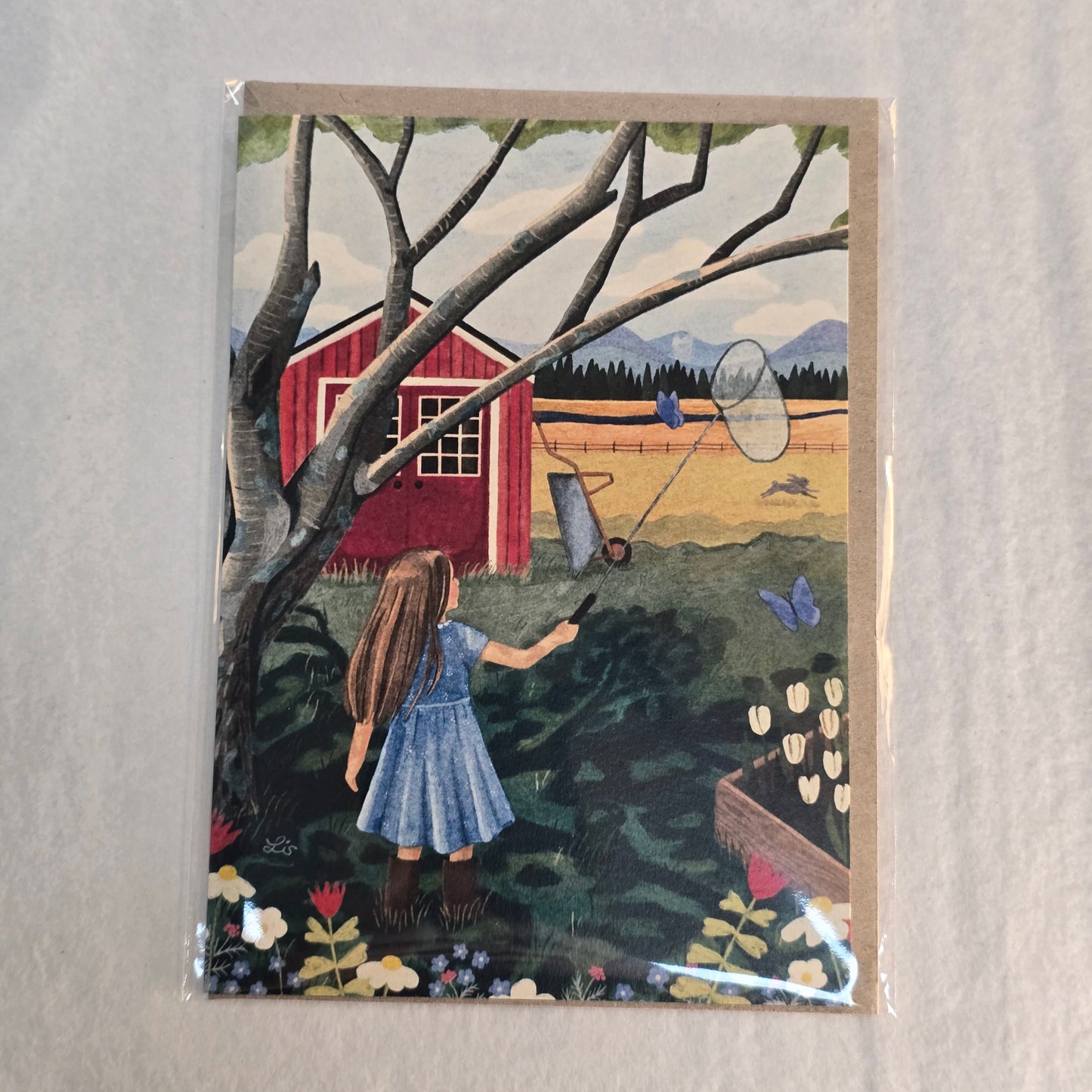 Nuovo Card - Fishing Butterfly