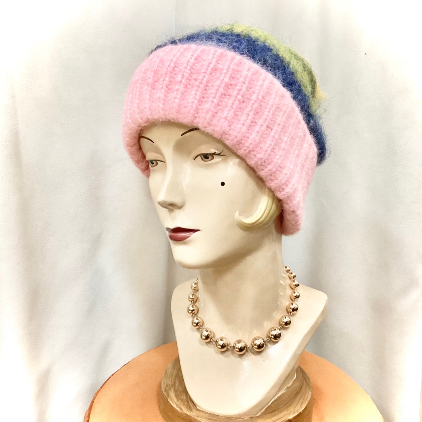 Emma Warm Beanie - Pink Multicoloured
