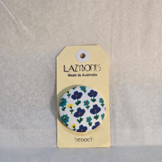 Brooch Flower Field Fabric