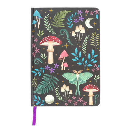 Print A5 Notebook - Dark Forest